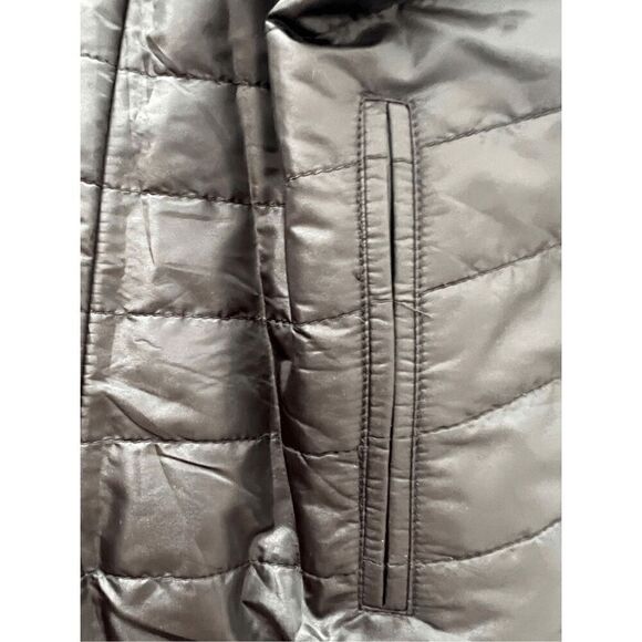 Chico's Reversible Black White Houndstooth lightweight Puffer jacket - Picture 6 of 8